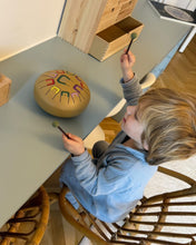 Load image into Gallery viewer, Пелюстковий барабан на 8 пелюсток 11 нот золотого кольору матовий, Tambu
