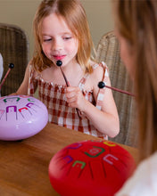 Load image into Gallery viewer, Пелюстковий барабан на 8 пелюсток 11 нот червоний матовий, Tambu
