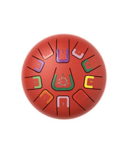 Load image into Gallery viewer, Пелюстковий барабан на 8 пелюсток 11 нот червоний матовий, Tambu
