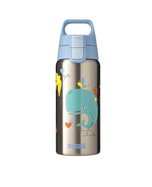 Термопляшка дитяча "Друг кит" 500мл Shield Therm One, Sigg