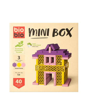 Іграшка дитяча Конструктор "Friend Ship" 3 кольори 40шт, Bioblo