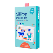 Load image into Gallery viewer, Мозаїка сенсорна для дітей силіконова біла Silipop, SuperPetit
