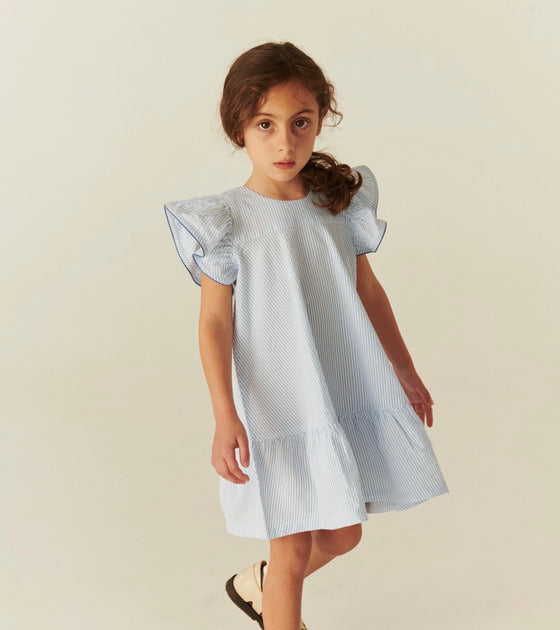 Сукня SEERSUCKER W. FRILL SLEEVES