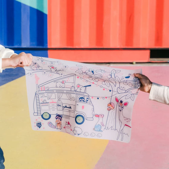 Набір з розмальовки, браслету та маркерів "Художник. Фургон мрії"