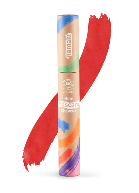 Туш для волосся червона