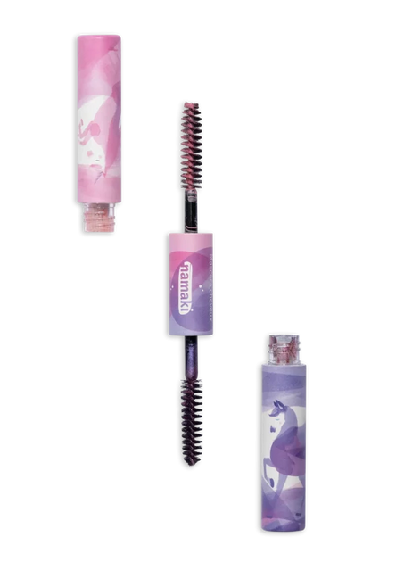 Туш для волосся двостороння рожева/фіолетова