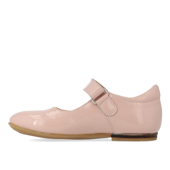 Балетки Angulus with cut-out heart motif рожеві