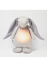 Load image into Gallery viewer, Зайчик співаючий з нічником Silver
