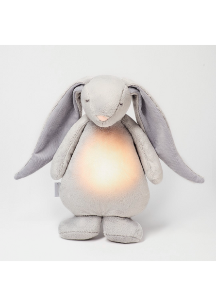 Зайчик співаючий з нічником Silver