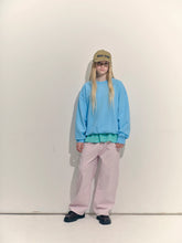 Load image into Gallery viewer, Світшот Bubble Sweatshirt - Blue Topaz
