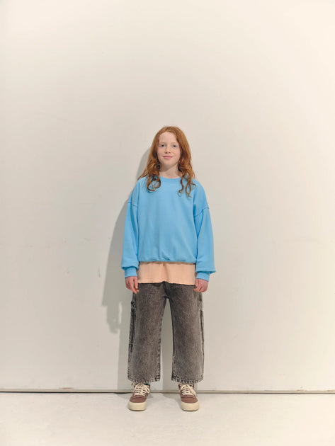 Світшот Bubble Sweatshirt - Blue Topaz