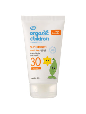 Сонцезахисний дитячий крем SPF30  без запаху
