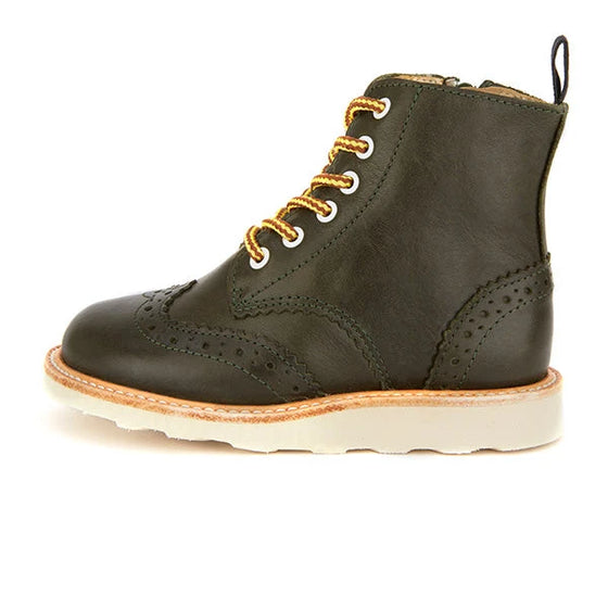 Черевики-броги Sidney Brogue Kids Boot Hunter Green Leather