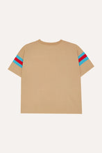Load image into Gallery viewer, Футболка Bicolor Bands Camel
