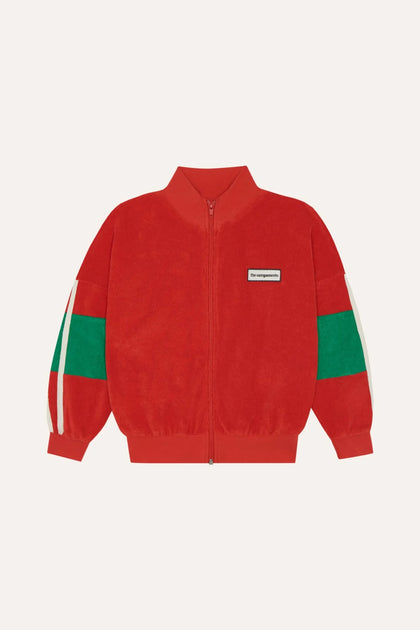 Світшот Red Color Block Zipped