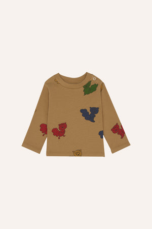 Лонгслів Multicolor Squirrels Baby