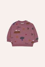 Load image into Gallery viewer, Світшот Mountains Purple Baby
