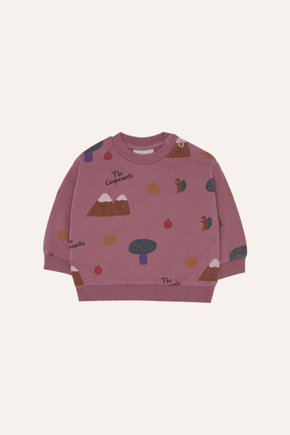 Світшот Mountains Purple Baby