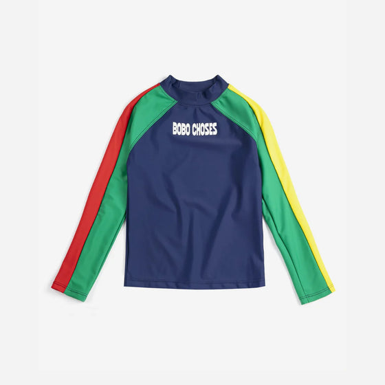 Лонгслів для плавання Bobo Choses color block swim