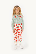 Load image into Gallery viewer, Raspberries scalloped collar shirt
