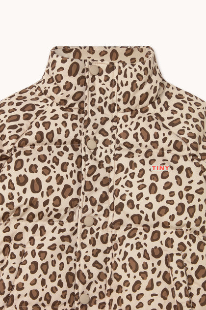 Куртка Animal Print Short Padded