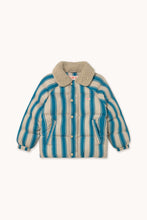 Load image into Gallery viewer, Куртка демісезонна Blue Retro Stripes Padded
