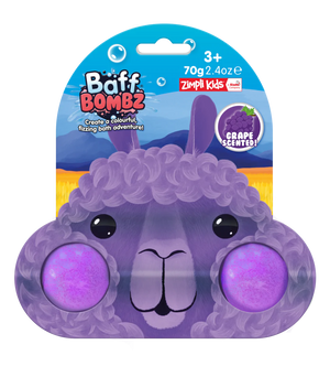 Дитячий набір бомбочок Llama bath bombs