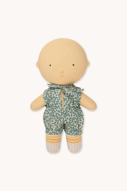 Образ для ляльок Gommu Green Flowers One-Piece & Socks