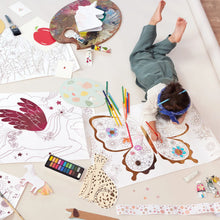 Load image into Gallery viewer, Набір постерів-розмальовок Butterfly Colouring
