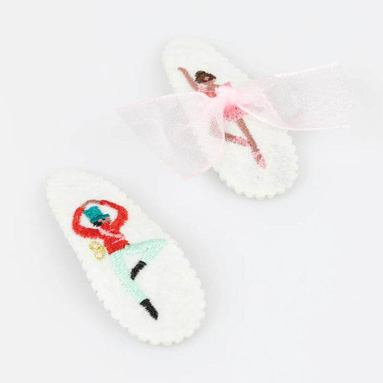 Набір заколок Embroidered Nutcracker