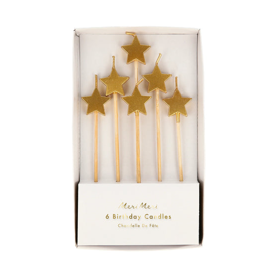 Набір свічок Gold Star