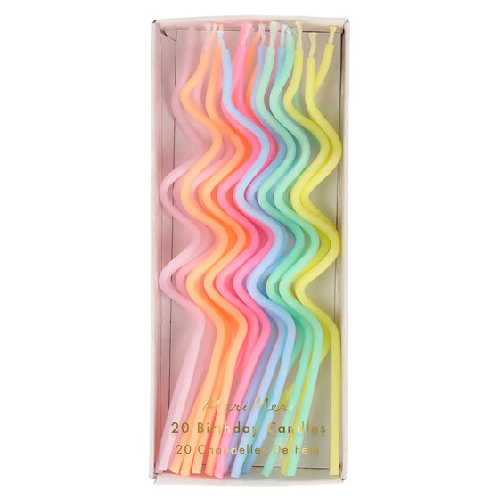 Набір свічок  Pastel Swirly