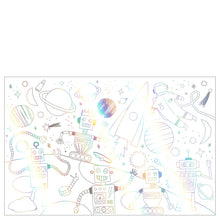 Load image into Gallery viewer, Набір постерів-розмальовок Space Colouring
