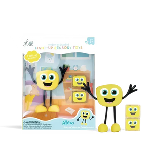 Фігурка Glo Pals Alex зі світловими кубиками