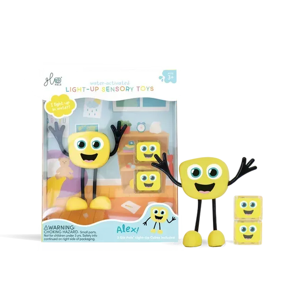 Фігурка Glo Pals Alex зі світловими кубиками