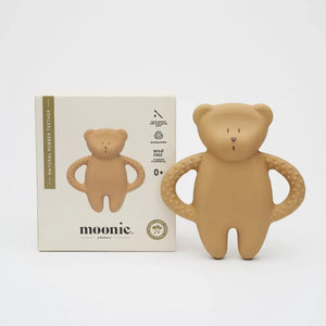 Прорізувач для зубів із натурального каучуку MOONIE Cappuccino