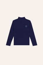 Load image into Gallery viewer, Лонгслів Blue Turtle Neck Tshirt
