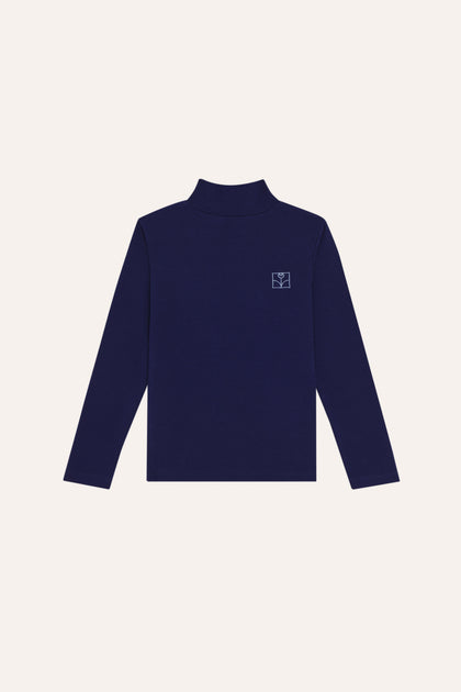 Лонгслів Blue Turtle Neck Tshirt