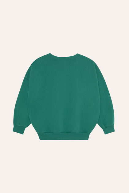 Світшот Smiling Face Green Sweatshirt