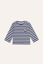 Load image into Gallery viewer, Лонгслів Blue Stripes Baby Tshirt
