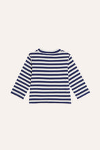 Load image into Gallery viewer, Лонгслів Blue Stripes Baby Tshirt
