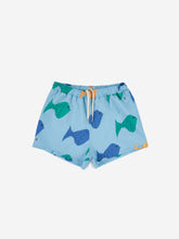 Load image into Gallery viewer, Multicolor fish swim shorts
