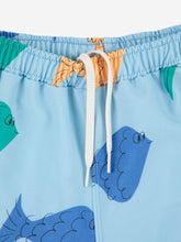 Load image into Gallery viewer, Multicolor fish swim shorts
