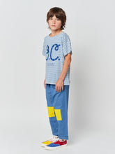 Load image into Gallery viewer, Blue stripes t-shirt
