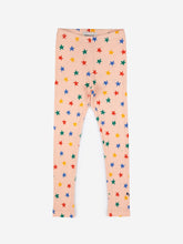 Load image into Gallery viewer, Multicolor stars all over leggings
