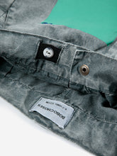 Load image into Gallery viewer, Geometric color block woven bermuda shorts

