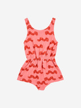 Load image into Gallery viewer, Waves all over terry playsuit
