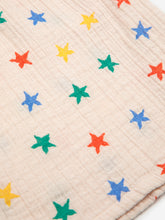 Load image into Gallery viewer, Multicolor stars all over woven dress
