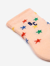 Load image into Gallery viewer, Multicolor stars all over long socks
