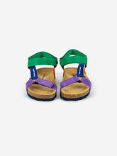Load image into Gallery viewer, Color block straps sandals
